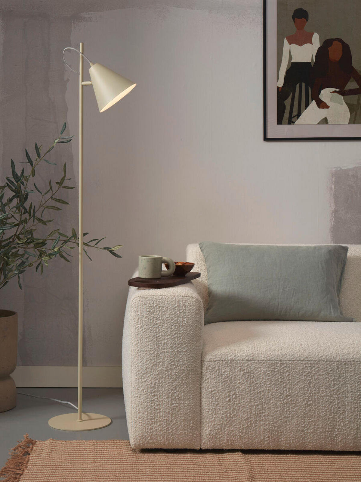 GOLVLAMPA it's about RoMi 25/35,5/151 cm    - grön, Trend, metall (25/35,5/151cm) - It's about Romi
