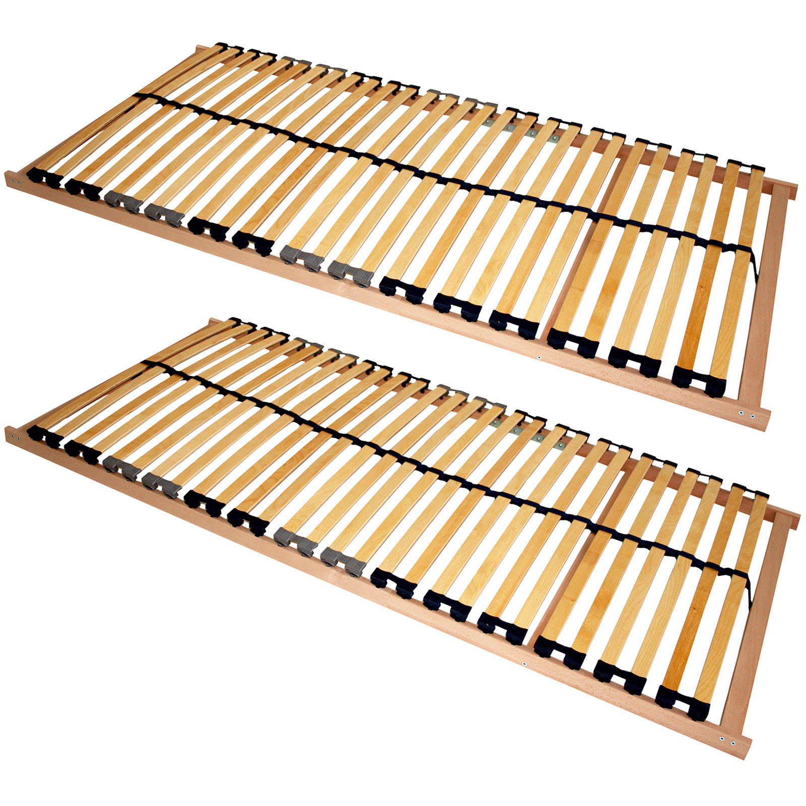 LATTENROST-SET 180/200 cm Birke  - Birkefarben, Basics, Holz (180/200cm) - Beco