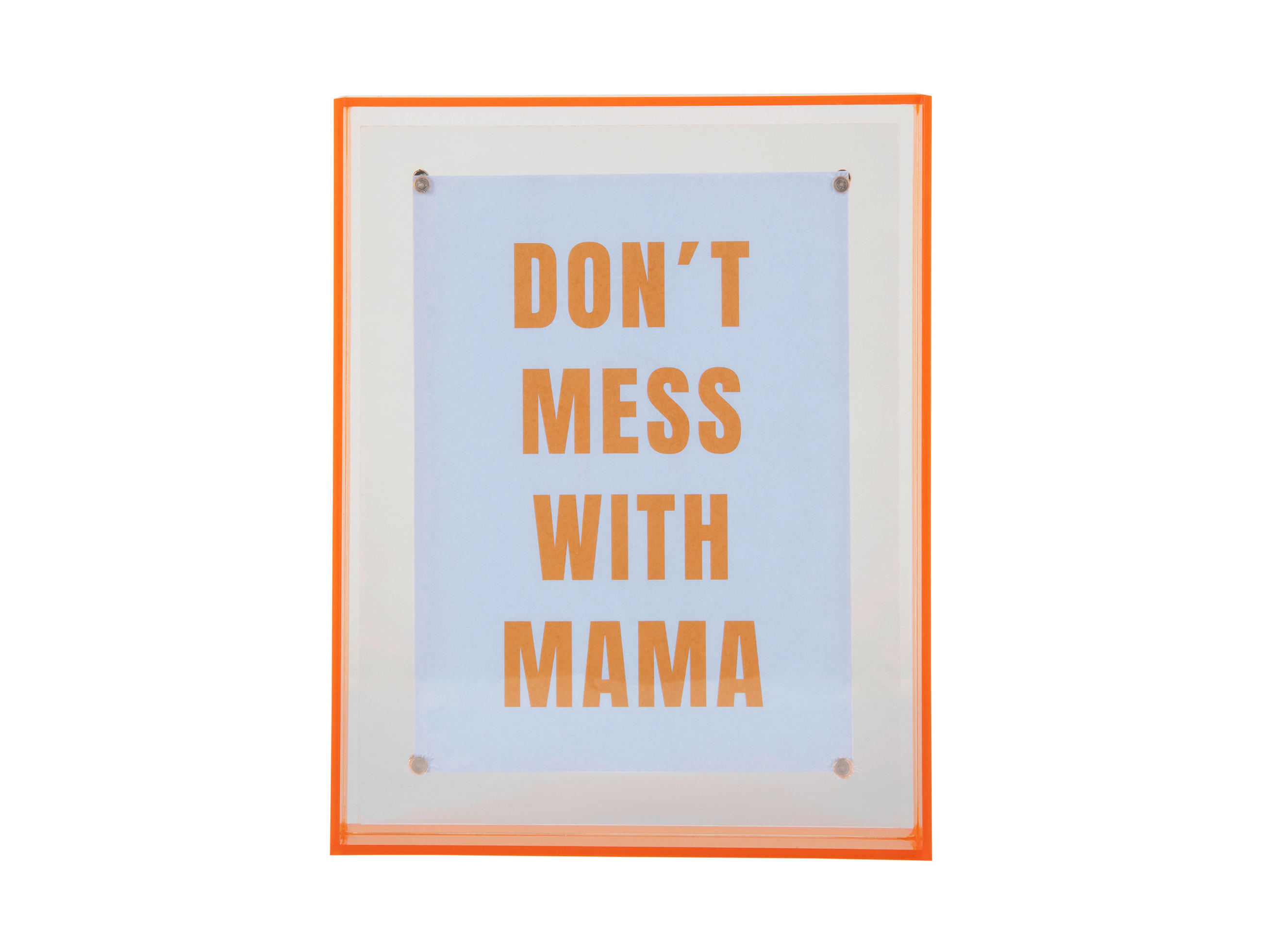 FOTORAHMEN - Orange, Basics, Kunststoff (22/17cm) - Present Time