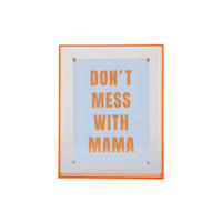 FOTORAHMEN - Orange, Basics, Kunststoff (22/17cm) - Present Time