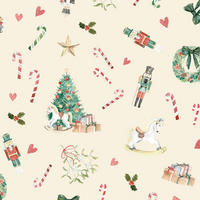 SERVIETTE    - Multicolor, Basics, Papier (17.5/17.5cm)