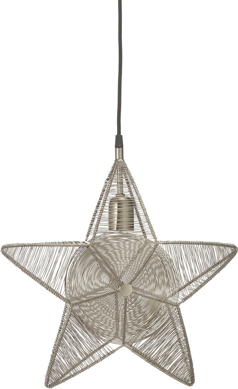DEKOSTERN - Silberfarben, Basics, Metall (40/40cm)