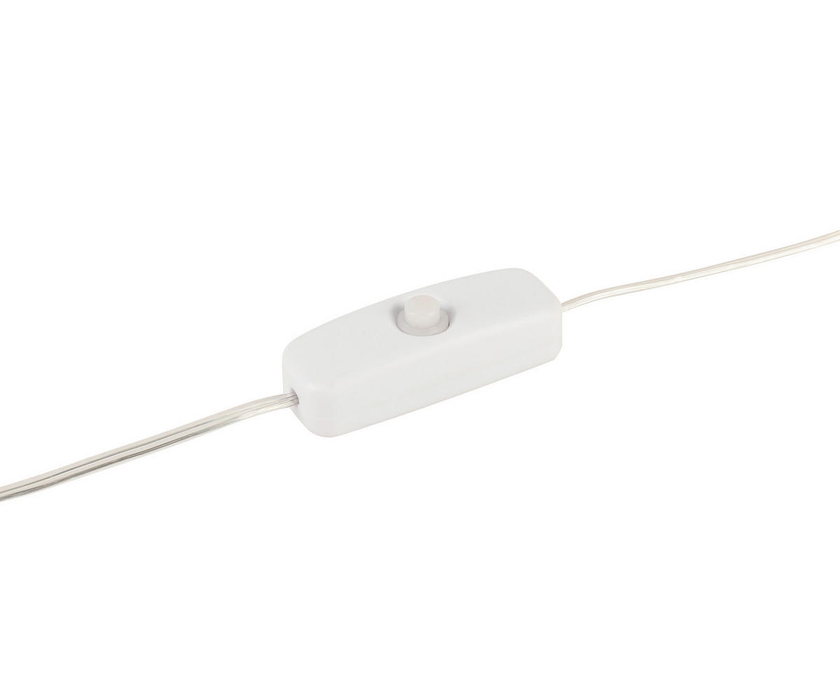 LED-DEKOLEUCHTE - Klar/Rot, Trend, Kunststoff (23/19/30cm) - Globo