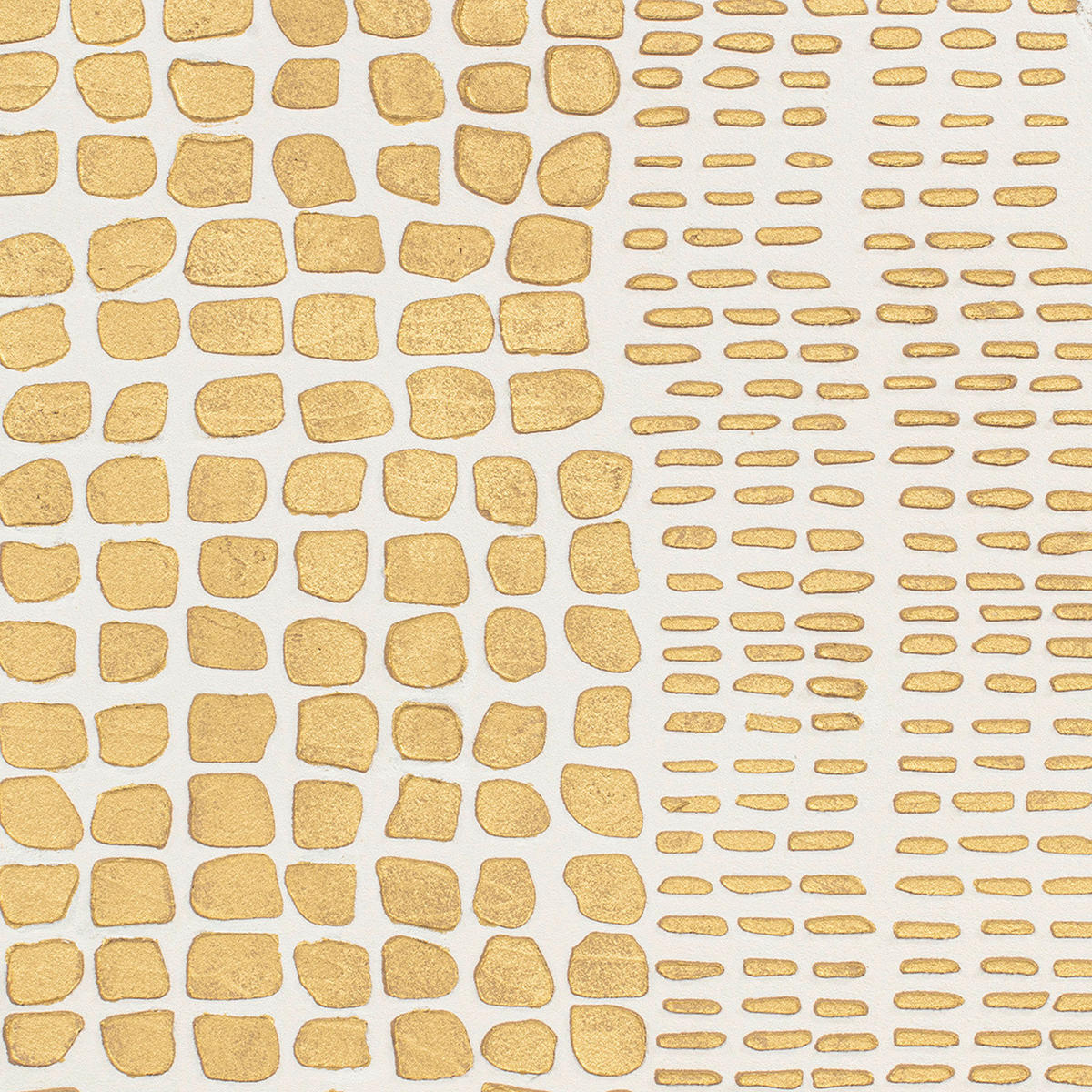 LEINWANDBILD Abstraktes Goldfarben  - Goldfarben, Basics, Holz (140/70/4,5cm)