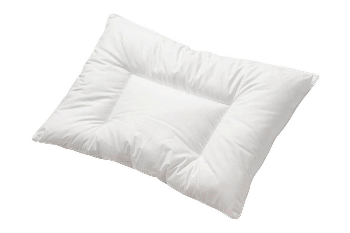 BABYKISSEN 40/60 cm  - Weiß, Basics, Textil (40/60cm) - Centa-Star