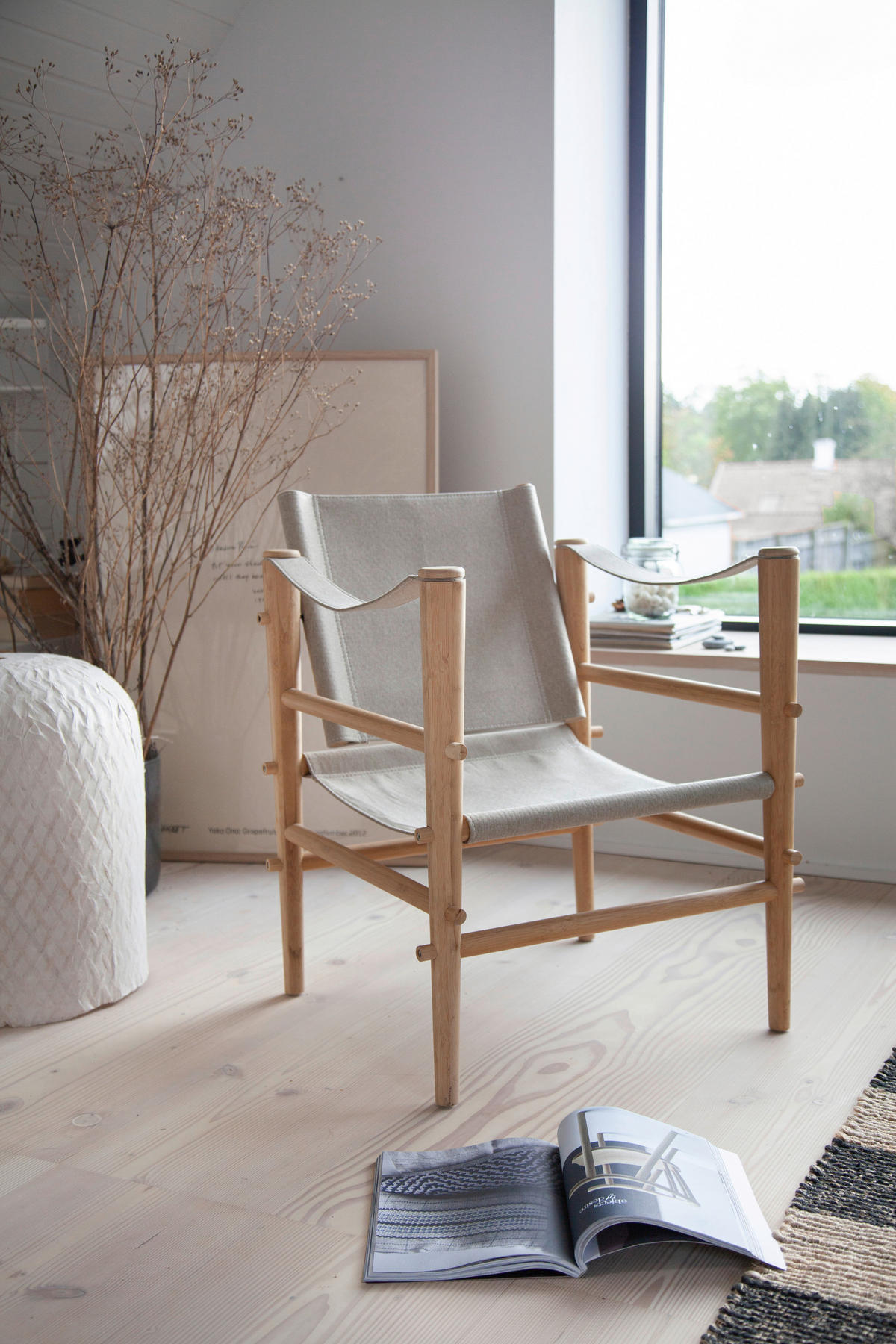 LOUNGESESSEL Naturfarben    - Beige/Naturfarben, Design, Holz (59/79/61cm) - MID.YOU