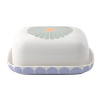 BUTTERDOSE Keramik Fleur couleur  - Pastellblau/Salbeigrün, KONVENTIONELL, Keramik (15/12,5/6,5cm) - Villeroy & Boch