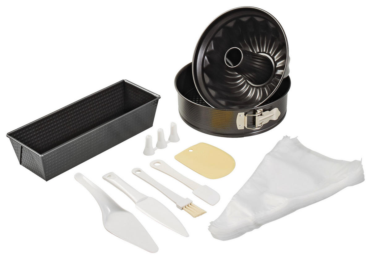 BAKSET - svart, Basics, metall - Zenker