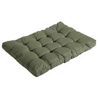 PALETTENKISSEN 120/10/80 cm  - Olivgrün, Basics, Textil (120/10/80cm)