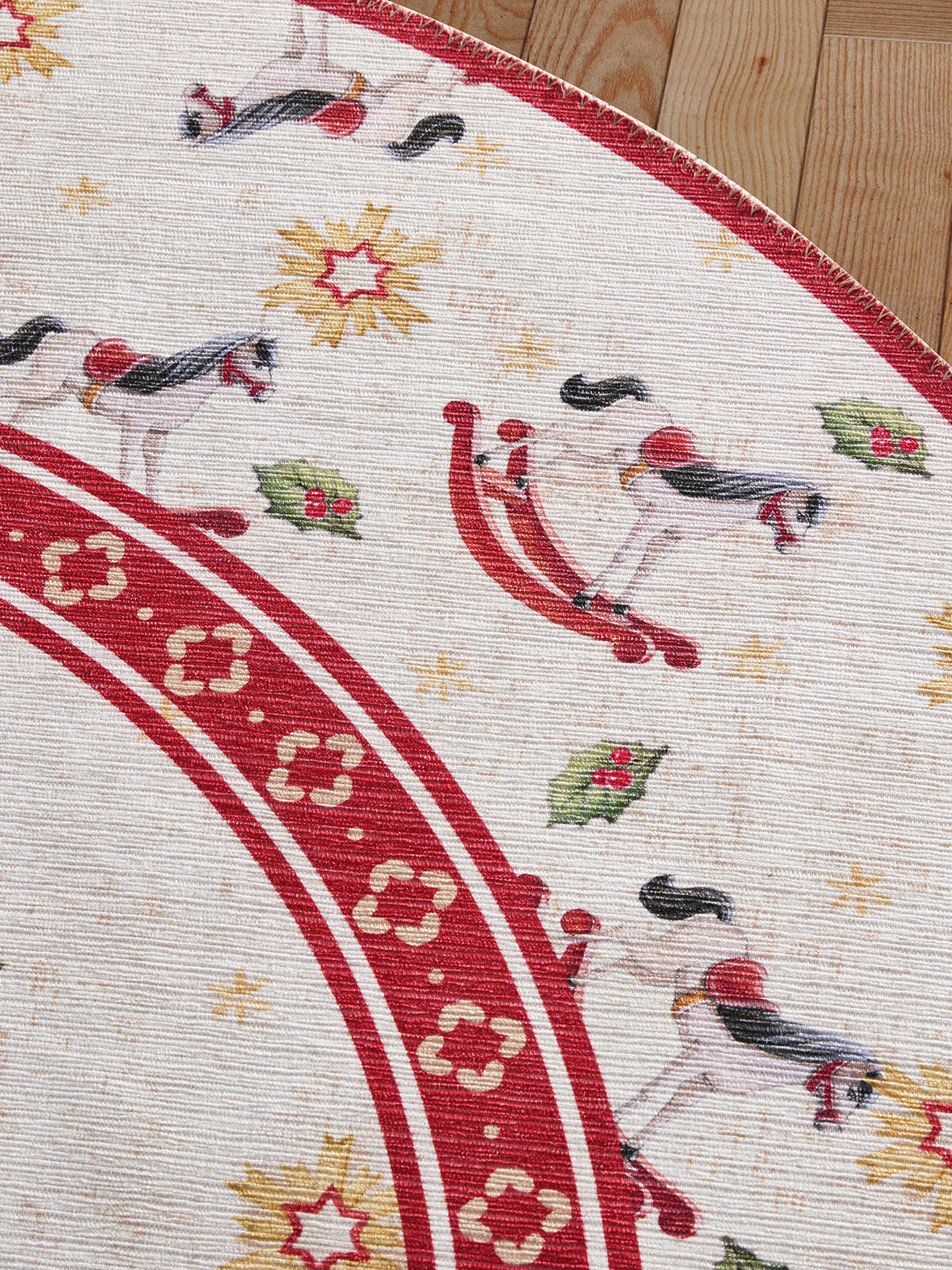 EVENTTEPPICH 160 cm Toy's Delight Limited Edition  - Rot/Creme, MODERN, Kunststoff/Textil (160cm) - Villeroy & Boch