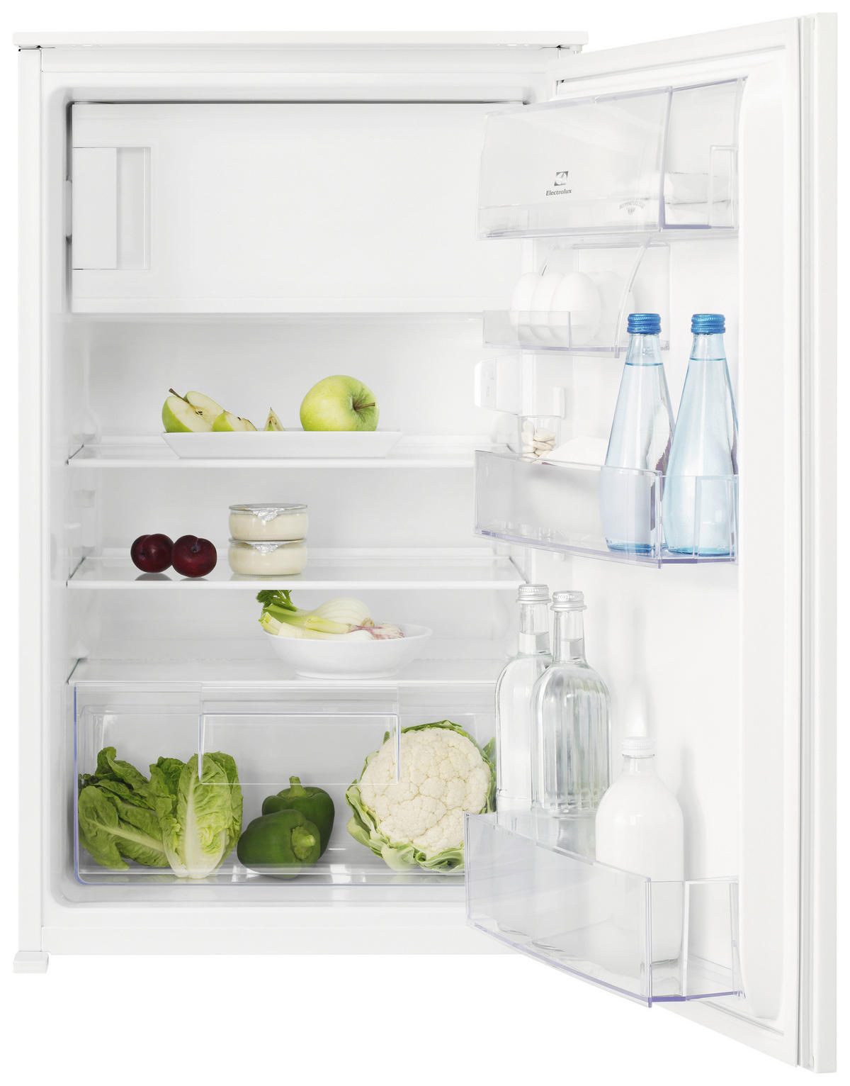 KÜHLSCHRANK 54,8/87,3/54,9 cm LFB2AE88S  - Weiß, Basics, Glas/Kunststoff (54,8/87,3/54,9cm) - Electrolux