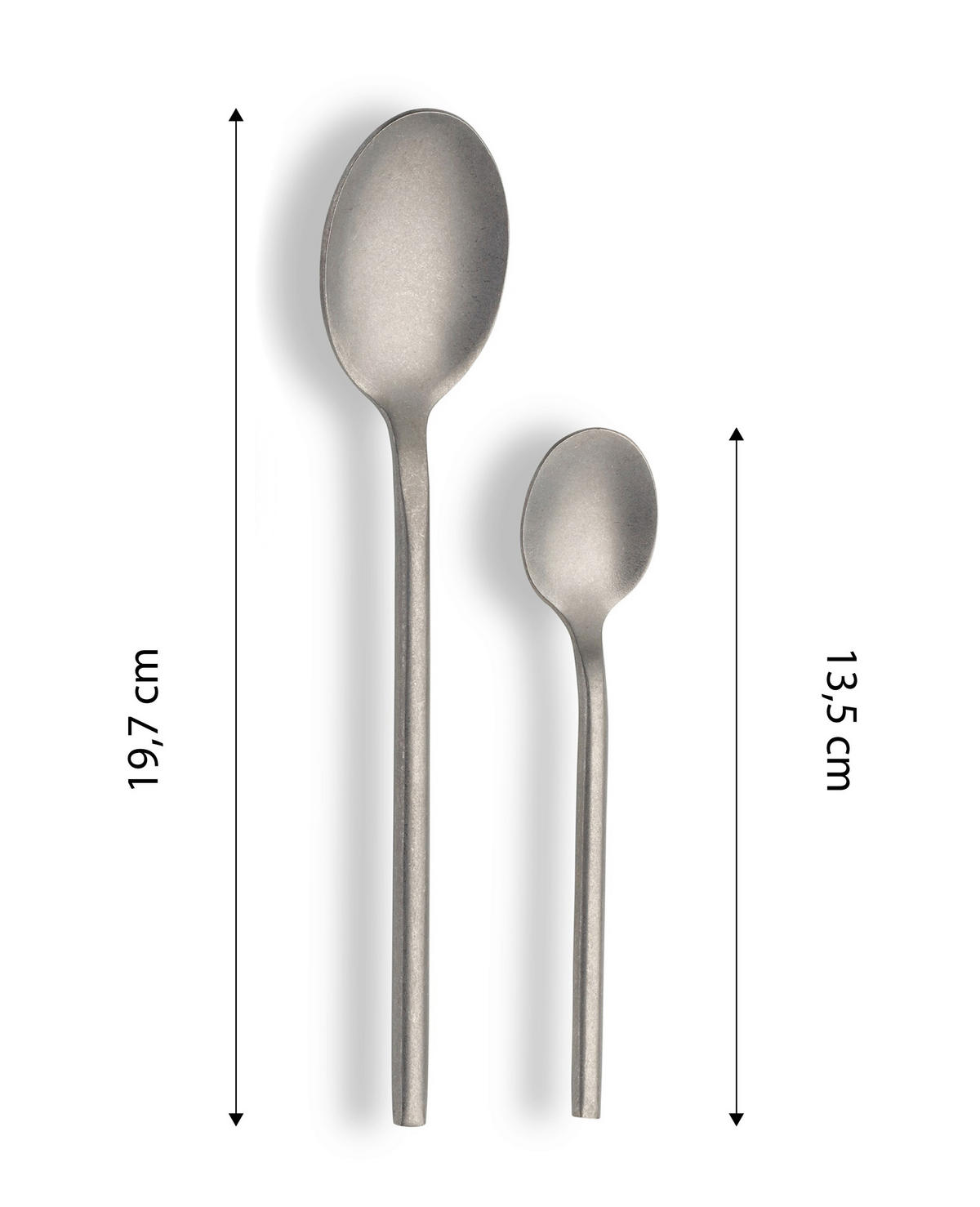 BESTECKSET Malou 16-teilig Chrom-Nickel-Molybdän Stahl  - Silberfarben, Basics, Metall - Echtwerk