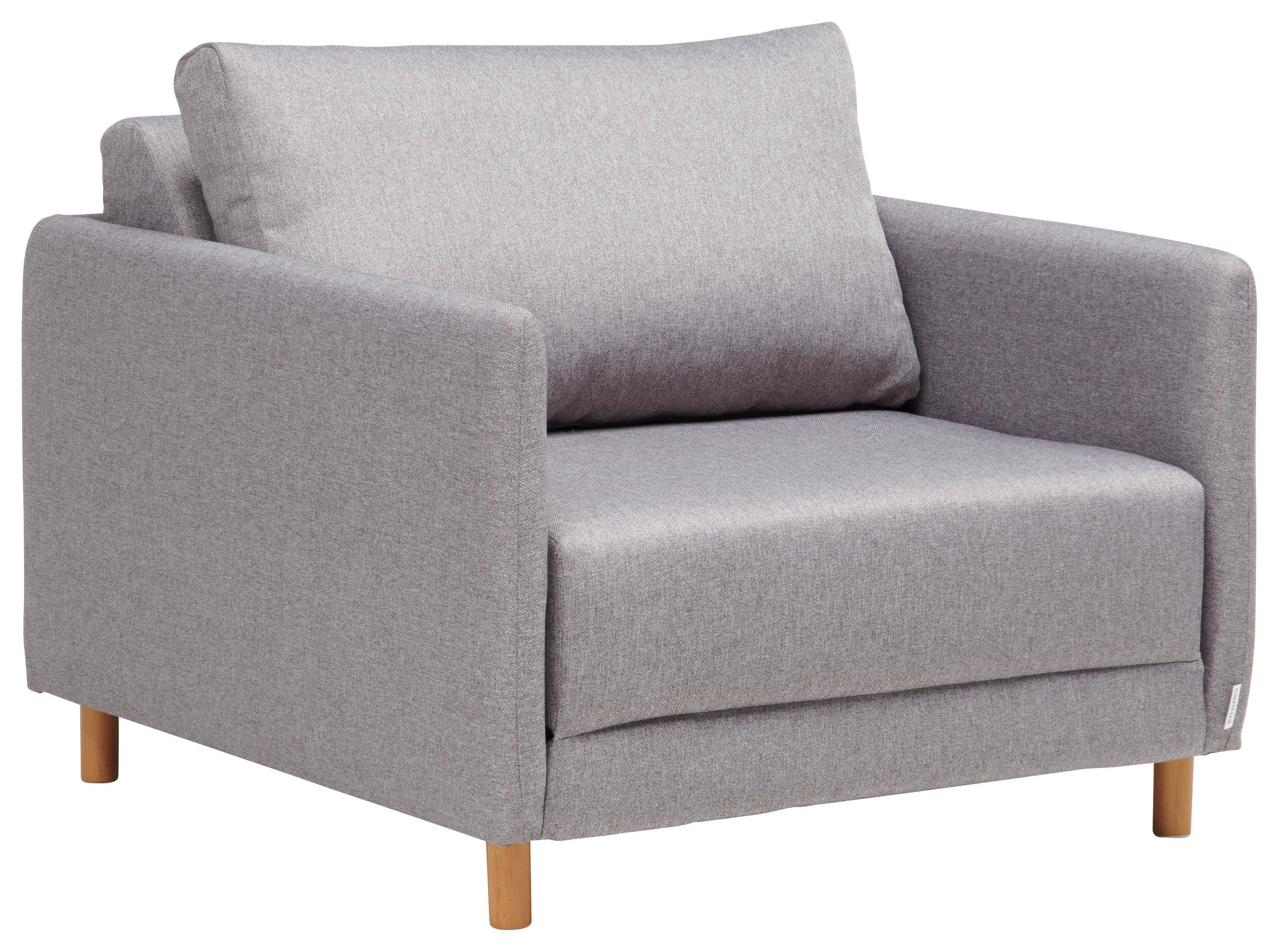 SCHLAFSESSEL Webstoff Grau    - Naturfarben/Grau, KONVENTIONELL, Kunststoff/Textil (89/79/94cm) - MID.YOU
