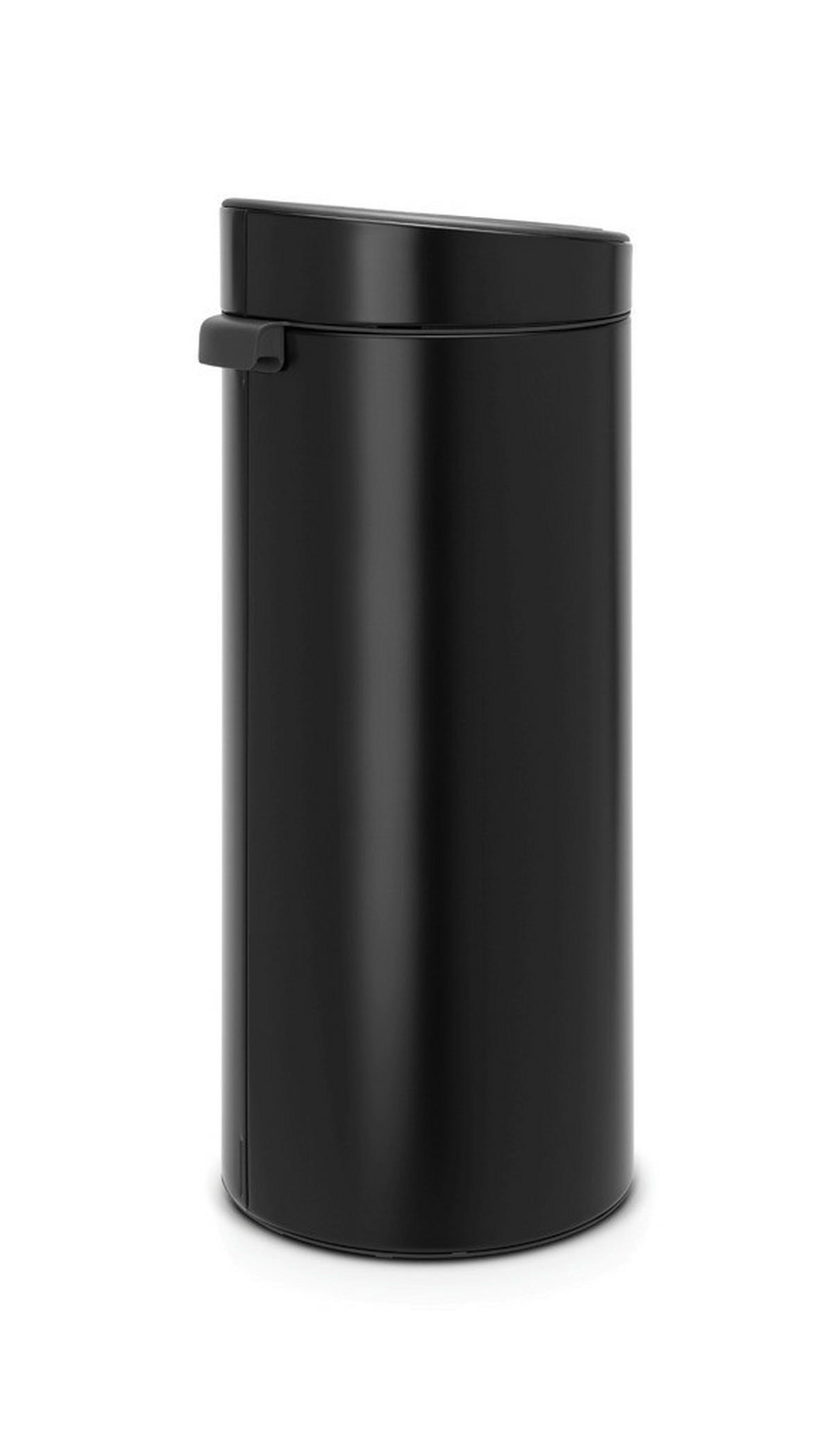 ABFALLEIMER 30 L  - Schwarz, Basics, Kunststoff/Metall (29.5/72/32cm) - Brabantia