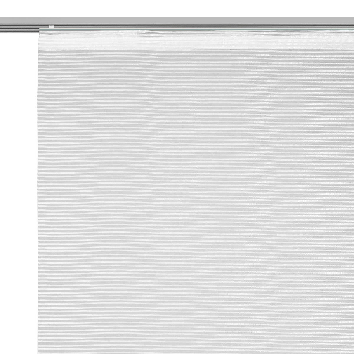 PANELOVÝ ZÁVĚS, 60/255 cm - bílá, Basics, textil (60/255cm) - Boxxx