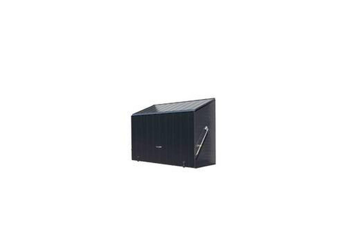 GERÄTESCHRANK 76/139/185 cm  - Anthrazit, Basics, Metall (76/139/185cm)