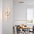 LED-DECKENLEUCHTE 100/25/12,5 cm   - Eichefarben, LIFESTYLE, Holz/Kunststoff (100/25/12,5cm) - Novel