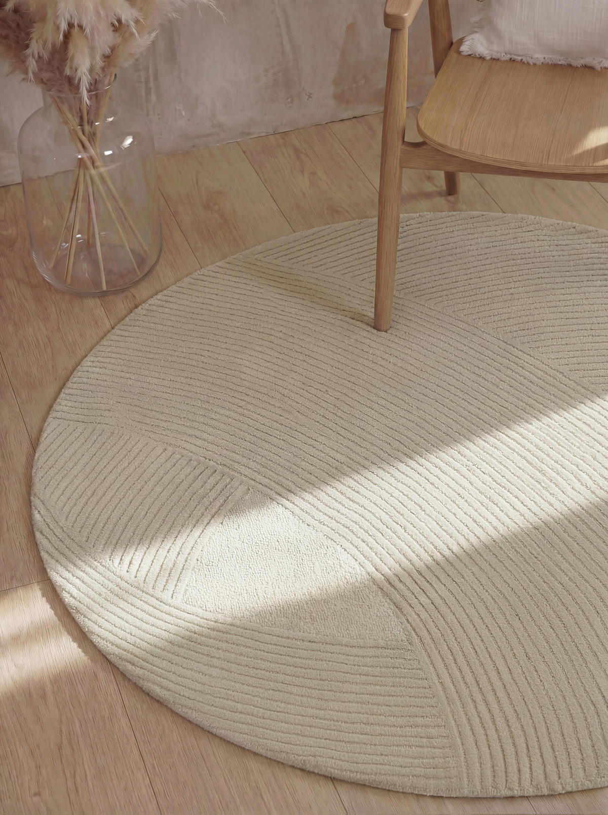 WOLLTEPPICH 160 cm Kensington Creme  - Creme, Basics, Textil (160cm) - Ted Baker