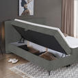 BOXBETT 180/200 cm  in Dunkelgrau  - Dunkelgrau/Schwarz, Design, Holz/Holzwerkstoff (180/200cm) - Xora