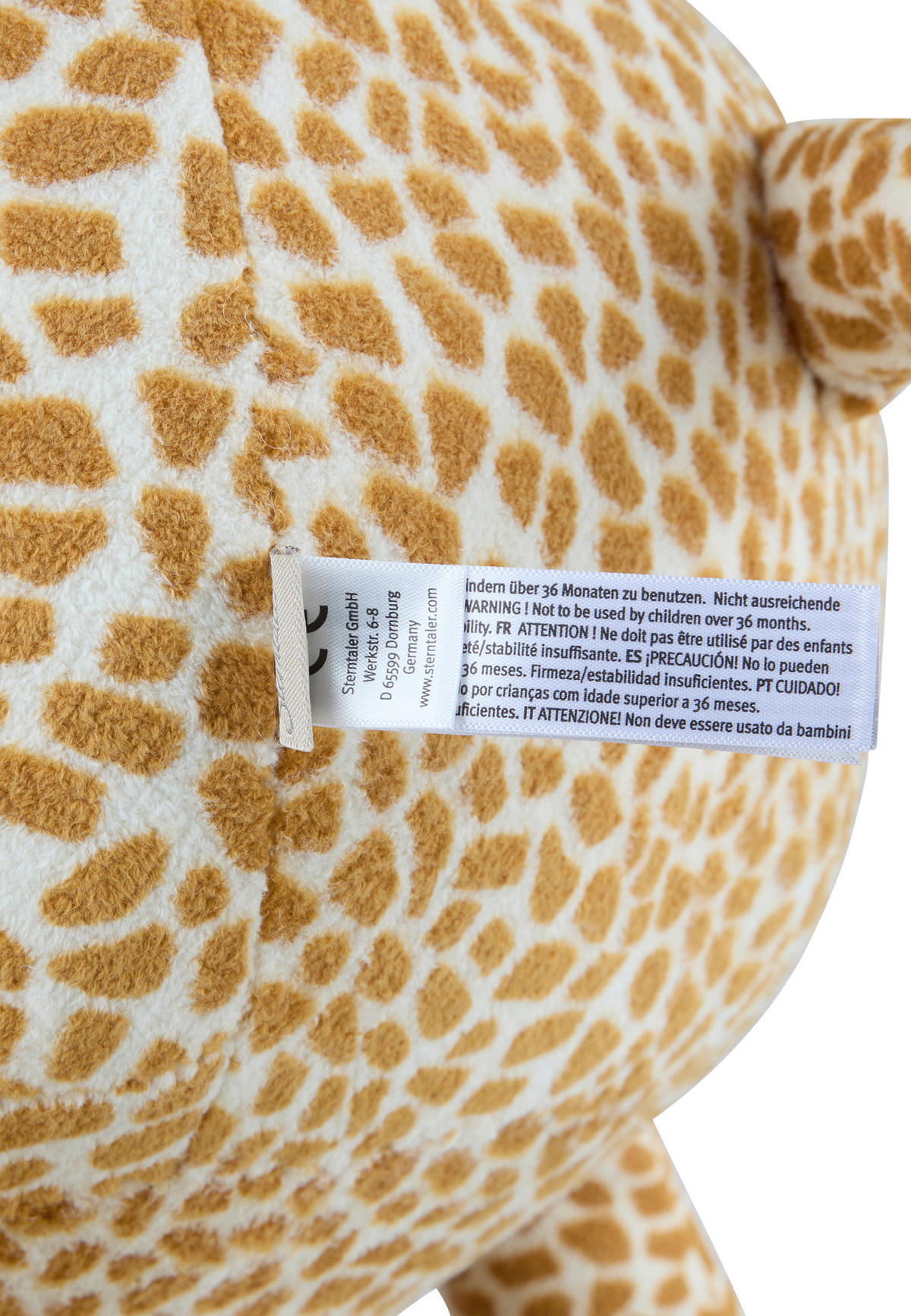 SCHAUKELTIER - Dunkelgelb, Trend, Textil (67/36/51cm) - Sterntaler