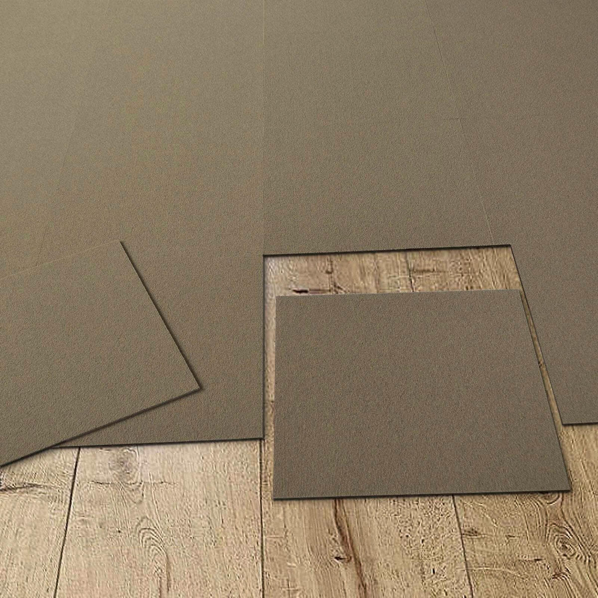 TEPPICHFLIESE - Beige, Basics, Kunststoff/Textil (50/50cm) - Esposa