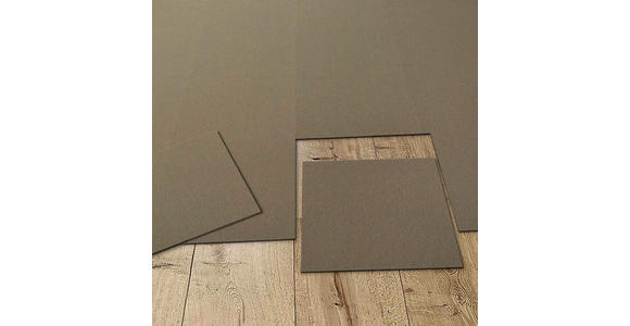 TEPPICHFLIESE - Beige, Basics, Kunststoff/Textil (50/50cm) - Esposa