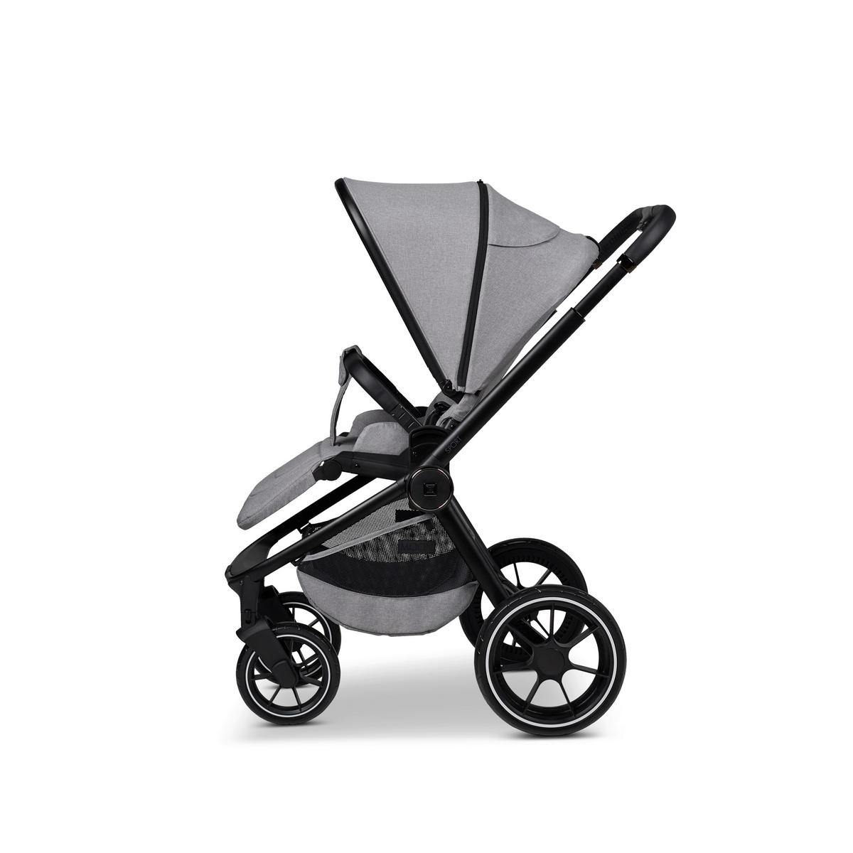 BUGGY Sport  - Schwarz/Grau, Basics, Textil (95/57/105cm) - Moon