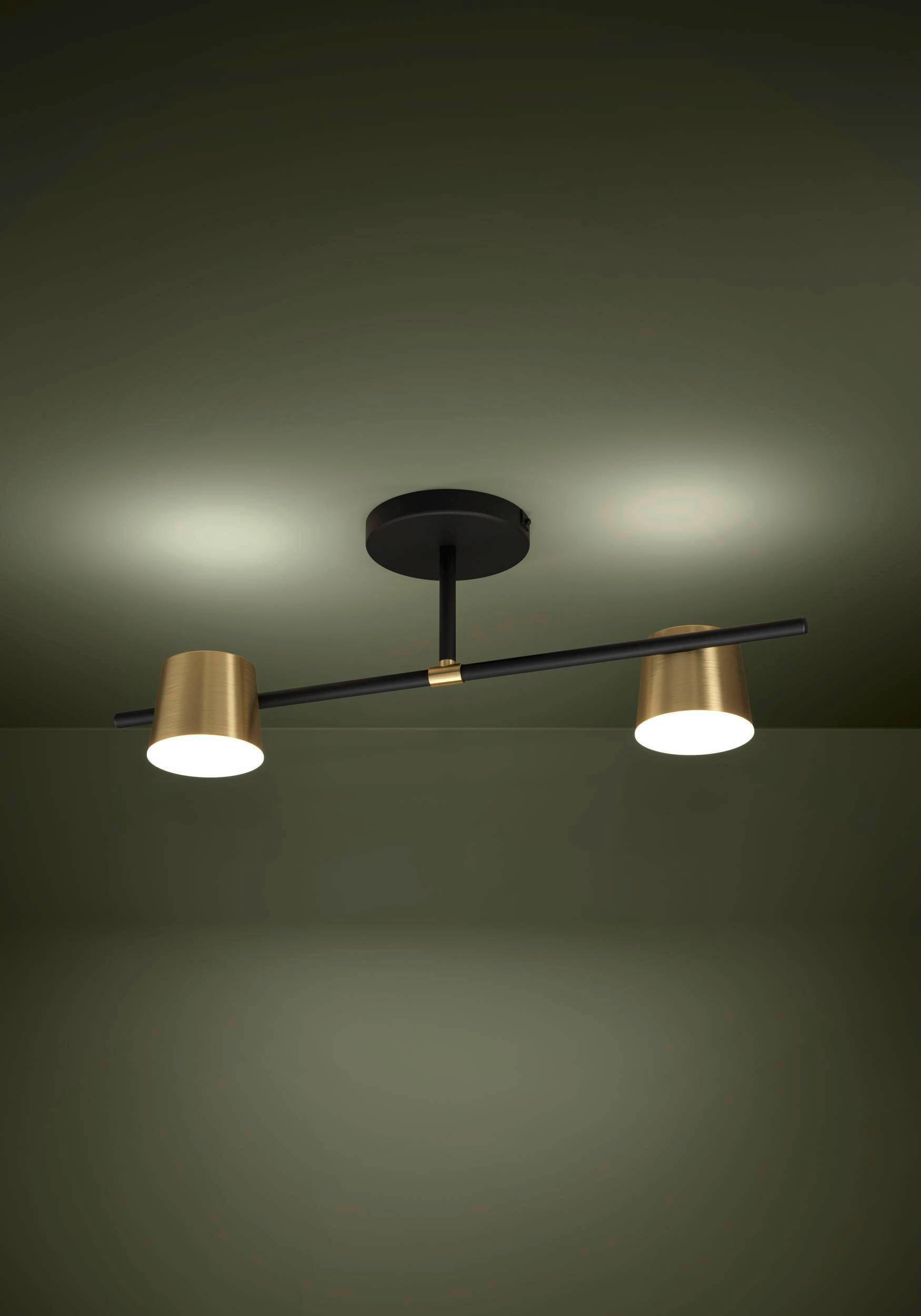 PROIECTOR LED - alb/negru, Design, plastic/metal (70/21/23,5cm)