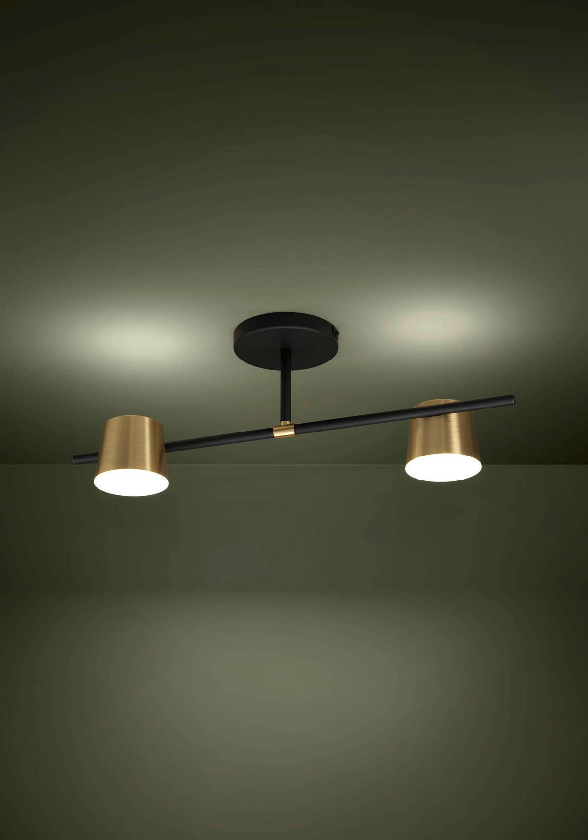 PROIECTOR LED - alb/alămiu, Design, plastic/metal (70/21/23,5cm)