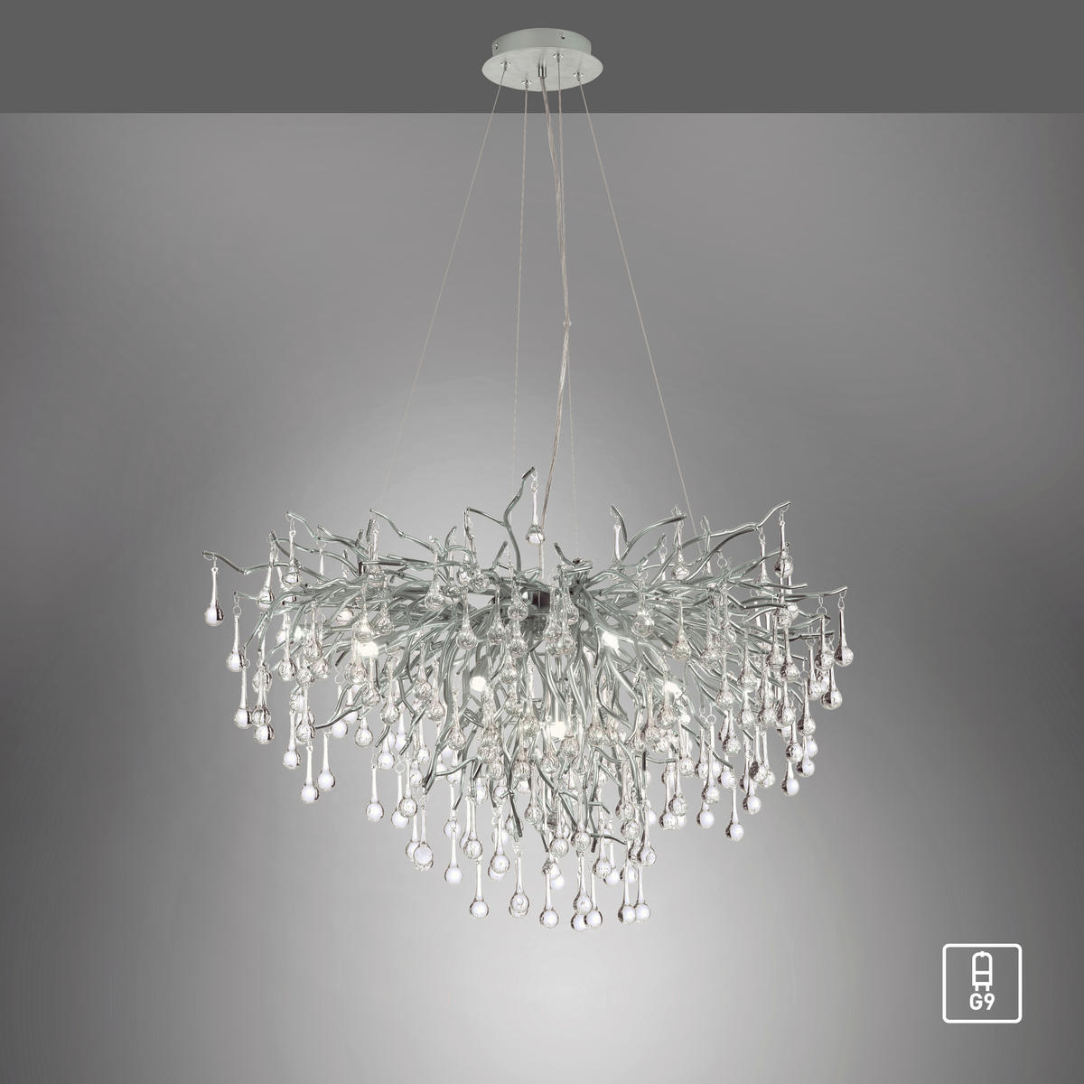 LUSTR, 100/50/250 cm  - Design, kov/plast (100/50/250cm) - Paul Neuhaus