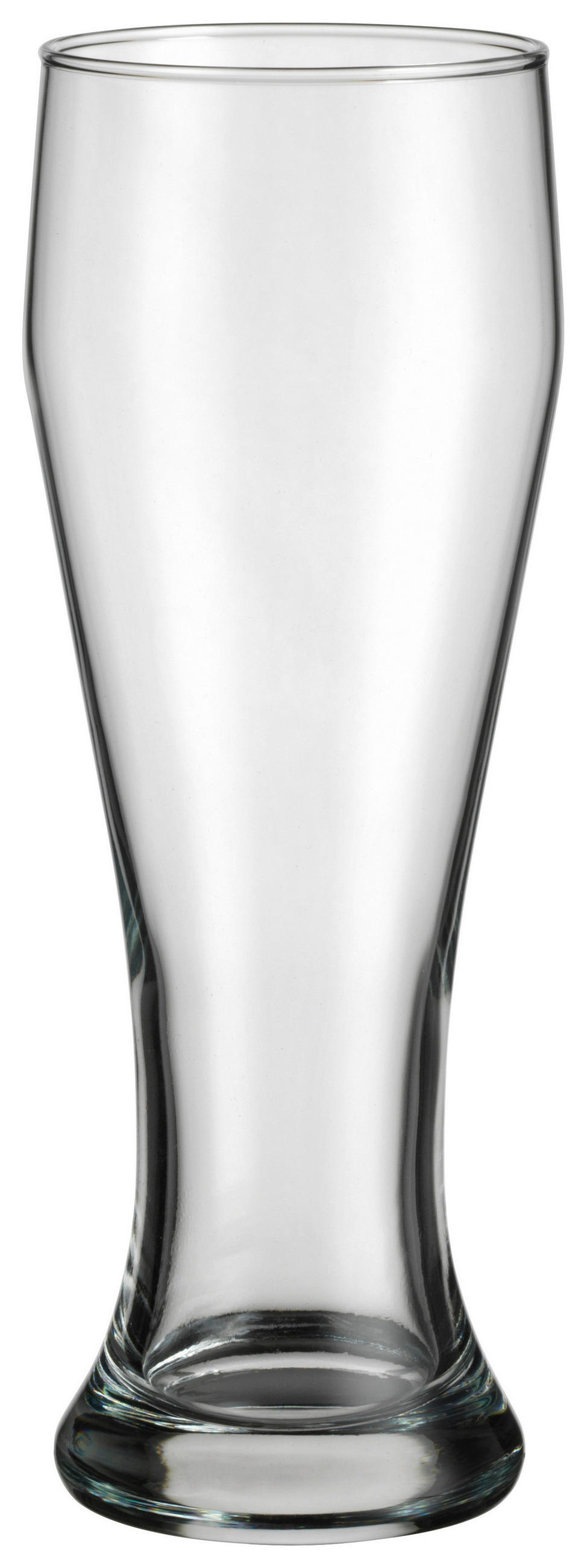 SKLENICE NA PŠENIČNÉ PIVO - průhledné, Basics, sklo (500ml) - Homeware