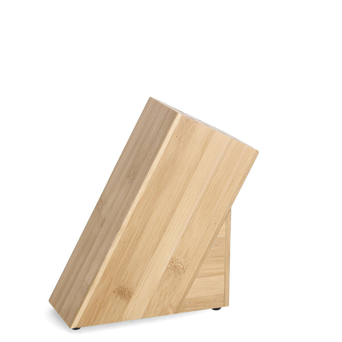 MESSERBLOCK  - Naturfarben, Basics, Holz (22/9/22cm) - Zeller Present