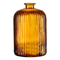 VASE Marokko 24 cm  - Bernsteinfarben, Trend, Glas (14/14/24cm) - Ritzenhoff Breker