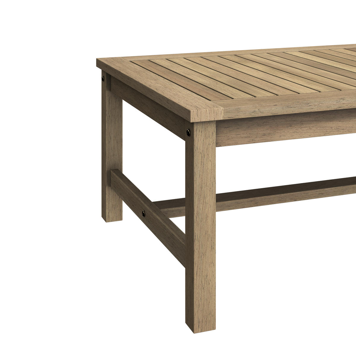 LOUNGEGARNITUR   Akazie vollmassiv  - Anthrazit/Teakfarben, MODERN, Holz/Kunststoff - Ambia Garden