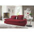 SCHLAFSOFA Rot - Chromfarben/Rot, Design, Textil/Metall (215/80/120cm) - Musterring