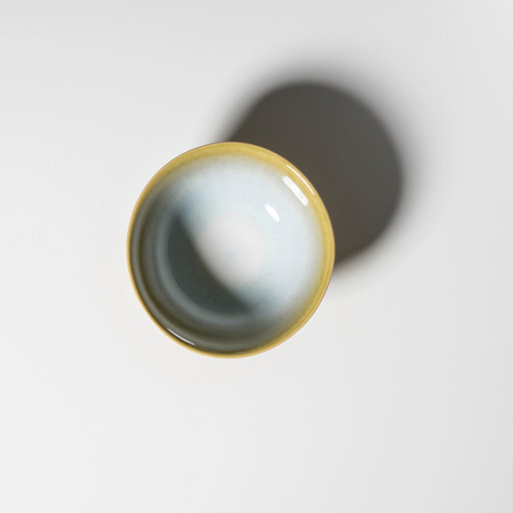 Thumbnail - Gipfelstück Müslischalenset Flussufer, Grün, Keramik, 4-teilig, rund, 6.5 cm, Grüner Punkt, Made in Europe, Essen & Trin...