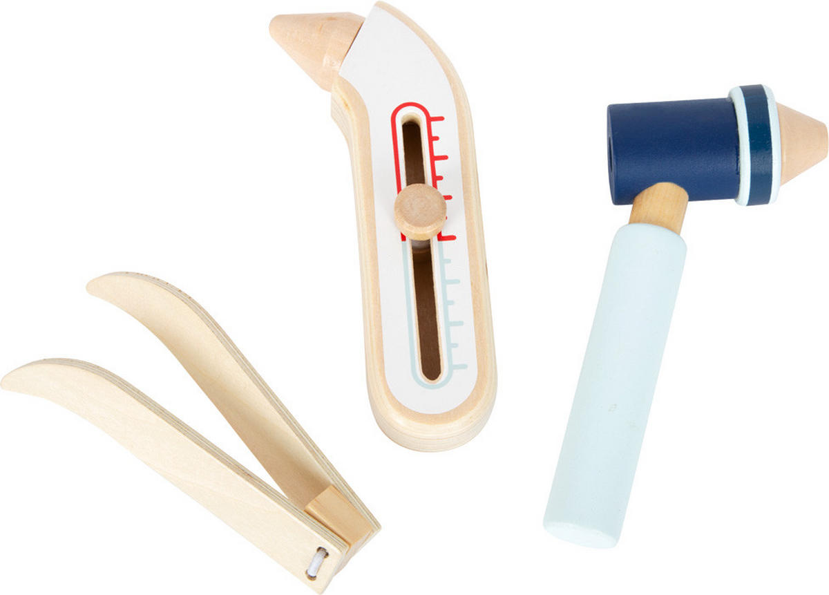 KINDER-ARZTKOFFER - Multicolor, Basics, Holz/Textil (25/33/16cm) - small foot