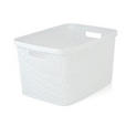 AUFBEWAHRUNGSBOX    27,5/38,5/15 cm  - Weiß, Basics, Kunststoff (27,5/38,5/15cm) - Homeware