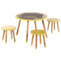 KINDERSITZGRUPPE Anouk Gelb  - Gelb, KONVENTIONELL, Holz/Holzwerkstoff