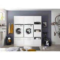 HAUSWIRTSCHAFTSRAUM HWRSET12 184,8/200/67,6 cm Weiß - Weiß, KONVENTIONELL, Holzwerkstoff (184,8/200/67,6cm) - Respekta