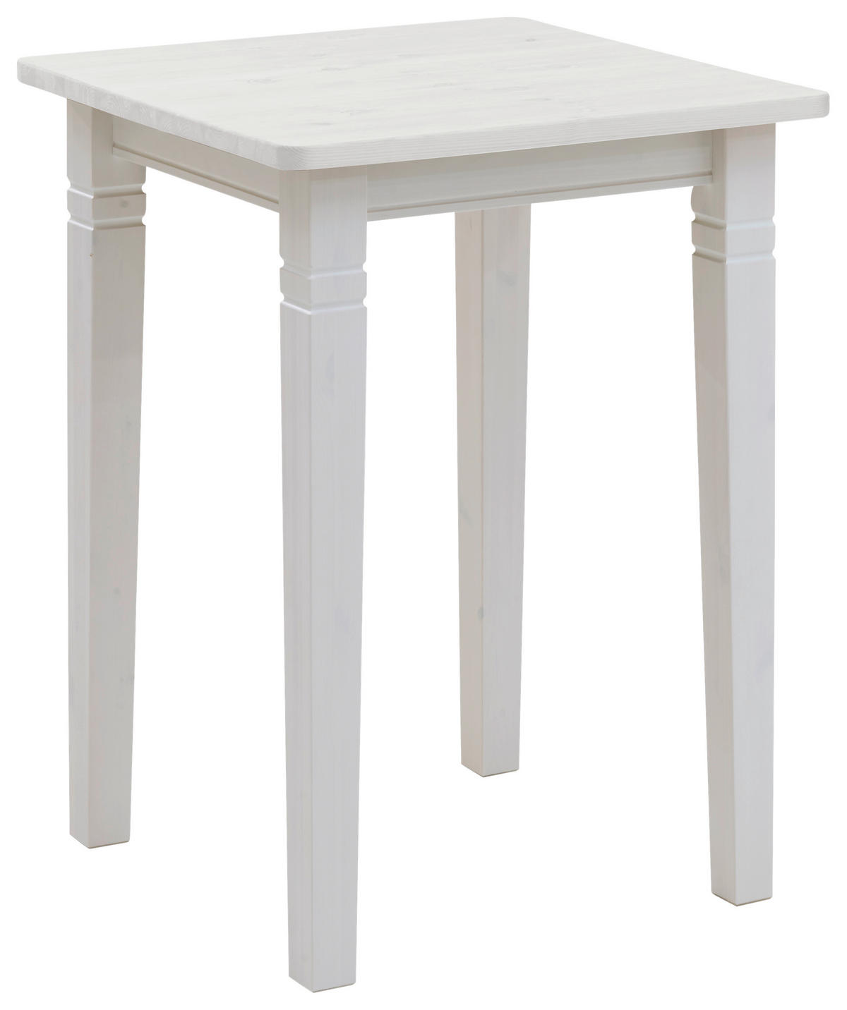 BARTISCH  - Weiß, ROMANTIK / LANDHAUS, Holz (78/103/78cm) - Boxxx