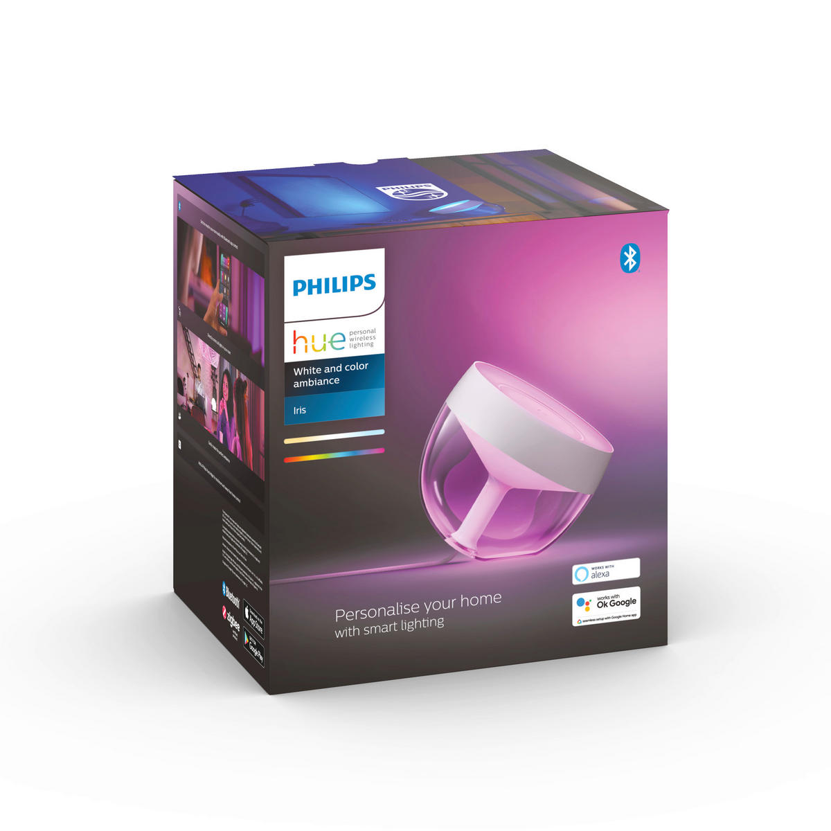 LED-TISCHLEUCHTE White and Colour Ambiance 18,8/19,4/20,4  cm   - Basics (18,8/19,4/20,4 cm) - Philips HUE