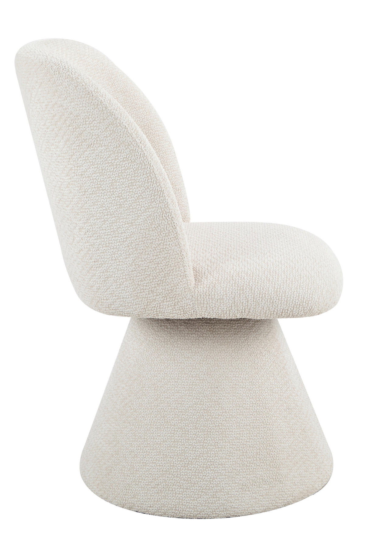 STUHL-SET 2 Stück  in Stahl Webstoff  - Beige, MODERN, Textil/Metall (54/84/61cm) - MID.YOU