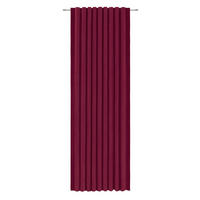 HOTOVÝ ZÁVĚS, 140/245 cm - tmavě červená, Basics, textil (140/245cm) - Esposa
