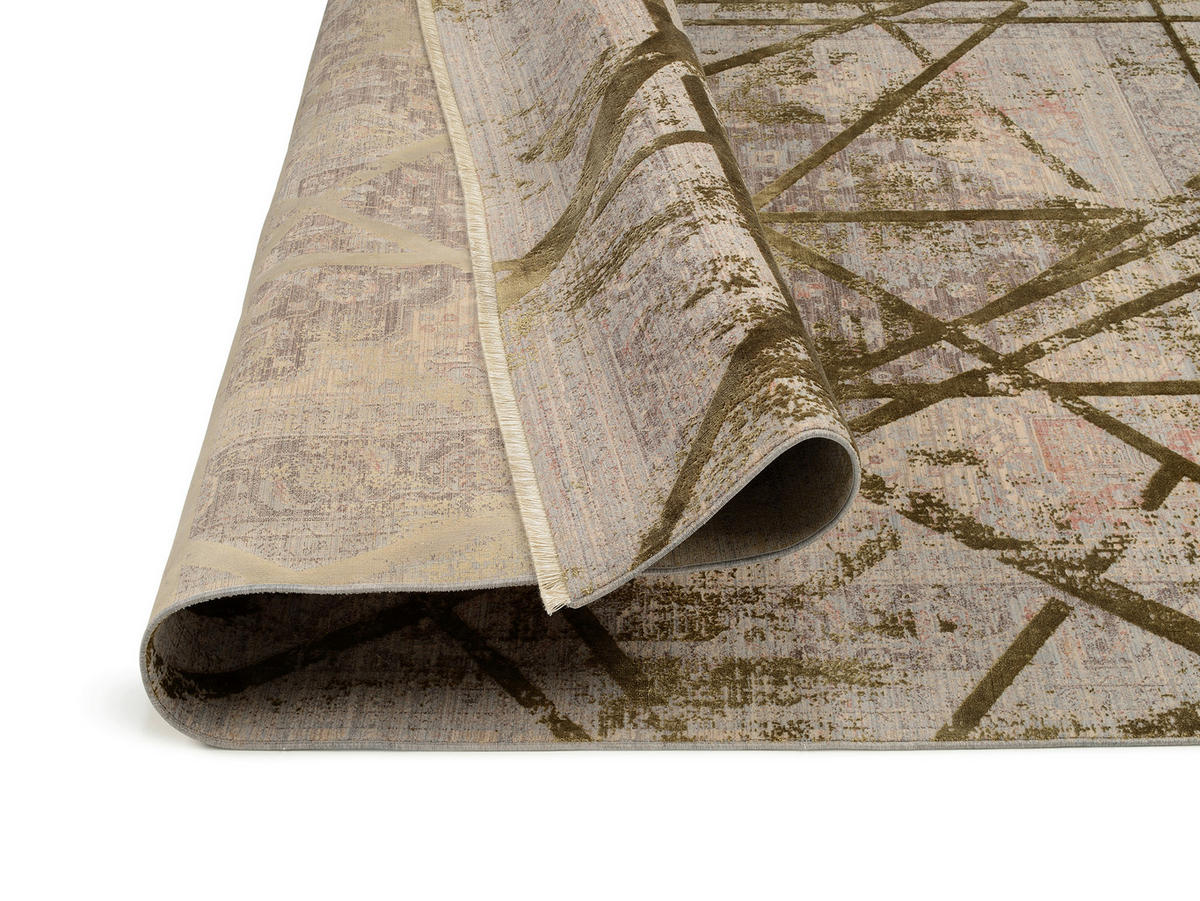 WEBTEPPICH 80/150 cm Arizona Grün  - Grün, Design, Textil (80/150cm) - Musterring