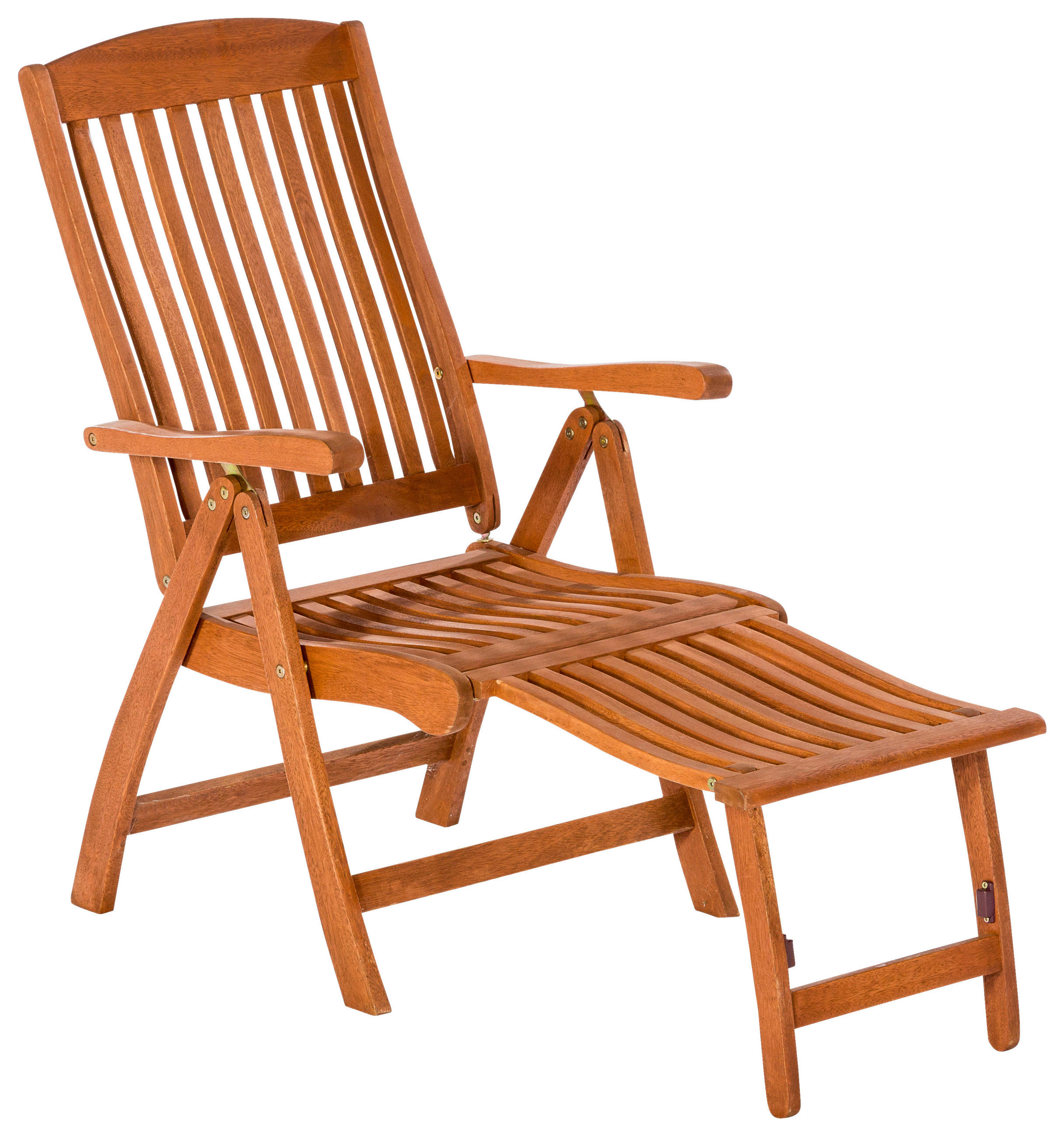 GARTENKLAPPSESSEL Eukalyptusholz Naturfarben  - Naturfarben, KONVENTIONELL, Holz (57,5/107/118cm) - Gardenson
