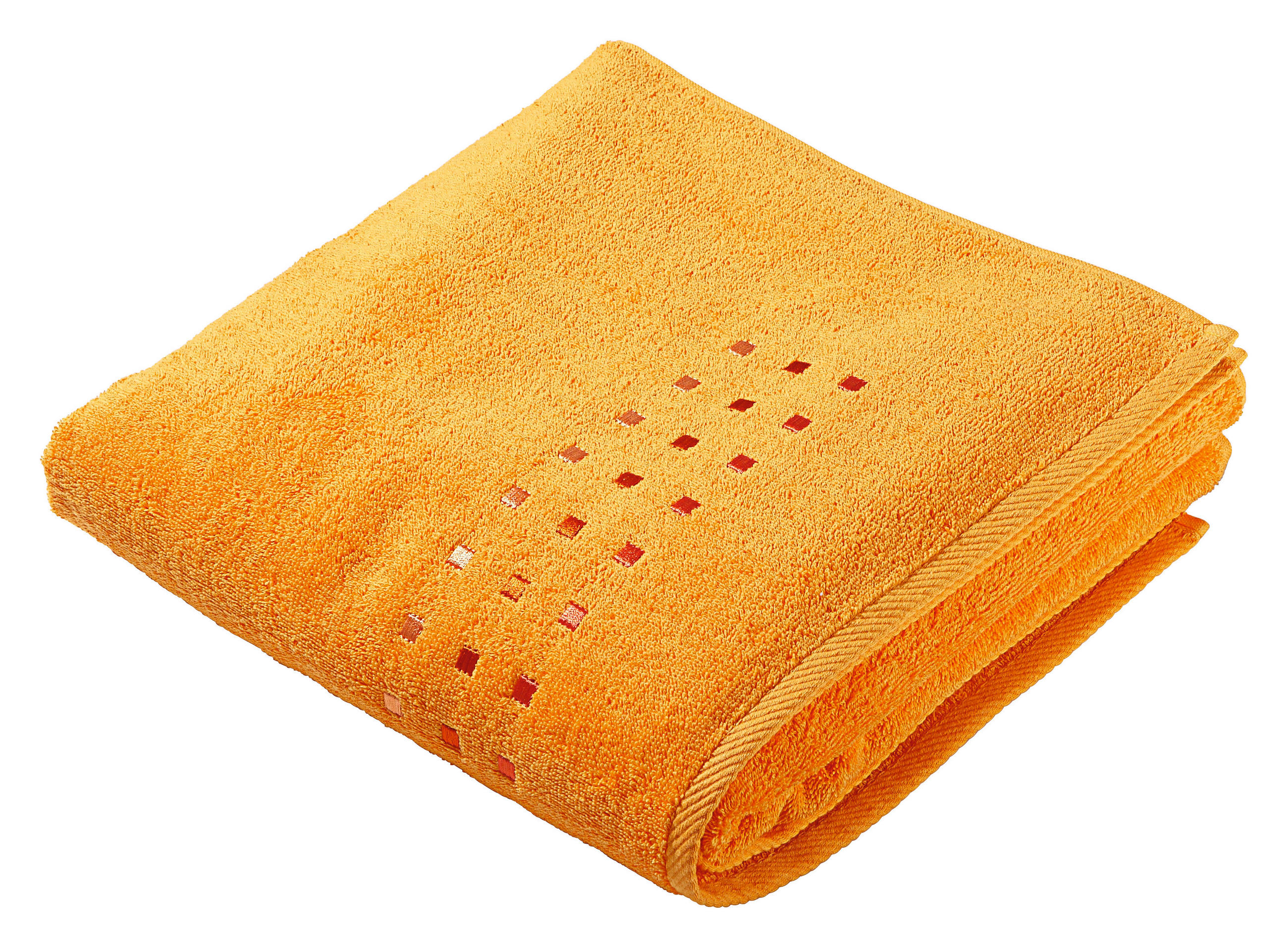 DUSCHTUCH 70/140 cm  - Orange, KONVENTIONELL, Textil (70/140cm) - Esposa