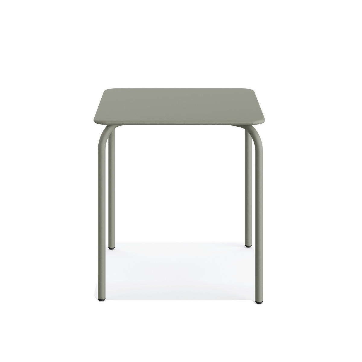 BALKONTISCH 70/70/73 cm  - Grün, Basics, Metall (70/70/73cm)