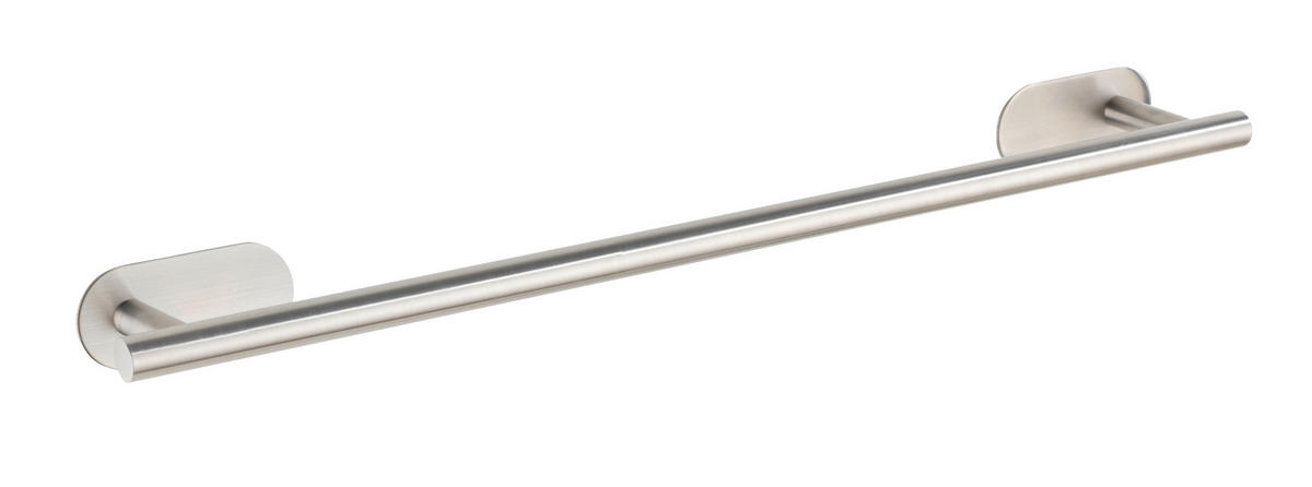 HANDTUCHSTANGE Silberfarben  - Silberfarben, Basics, Metall (60/4,5/7cm) - Wenko