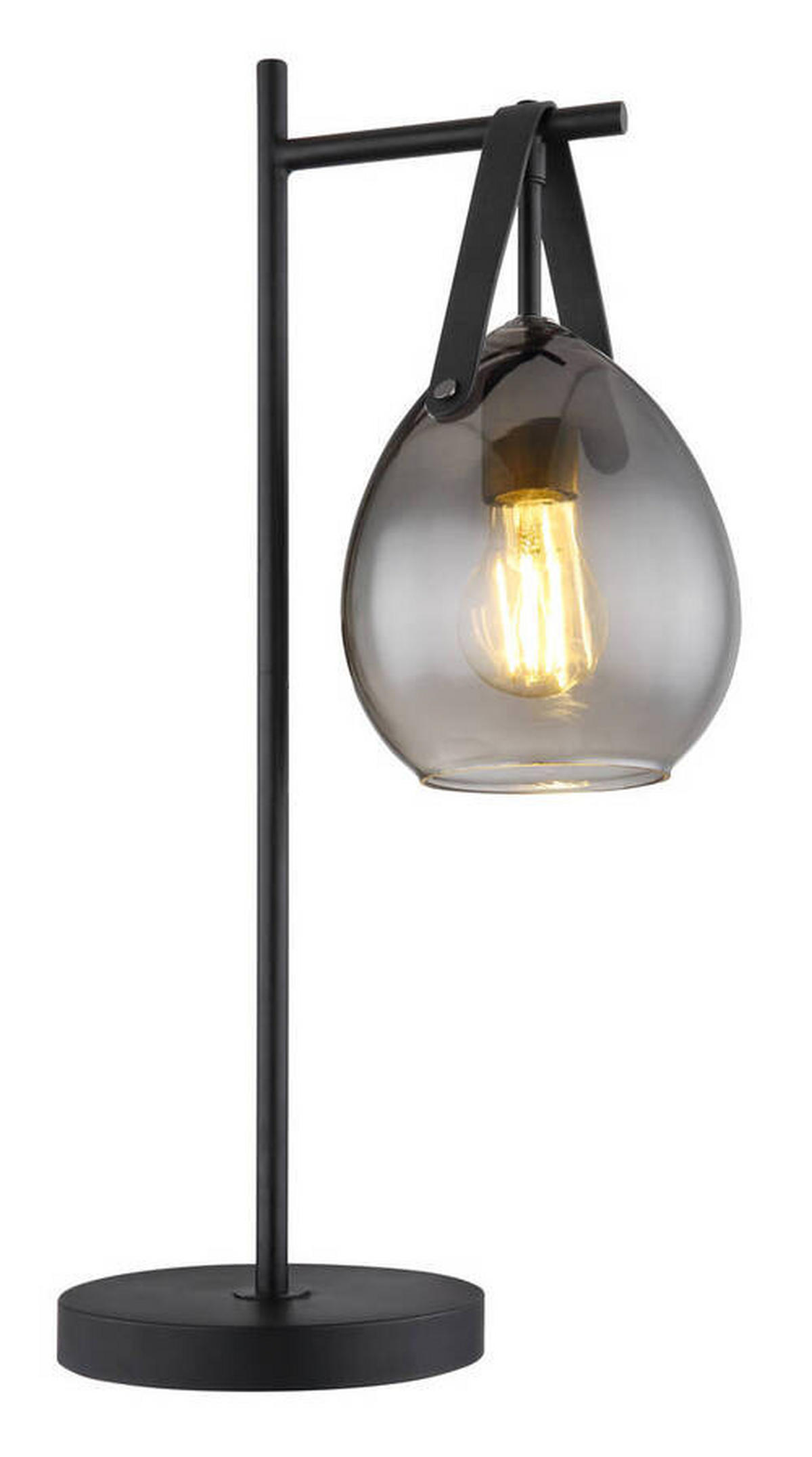 BORDSLAMPA 28/16,5/52 cm   - svart, Design, metall/glas (28/16,5/52cm) - Globo
